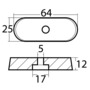 43.260.04 Анод цинковый для YAMAHA 6/8/9.9 л.с. 4-тактный OEM: 68T-45251-00 (Osculati) TH_43.260.04-24_dis