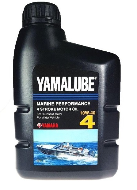 90790-BS465-00 YAMALUBE 4 Marine 10W-40, флакон 1 л