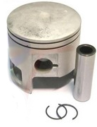66T-11636-00-T Поршень с кольцами и пальцем для YAMAHA 40X, ремонт +0.5мм   OEM: 66T-11636-01  X-66T-11636-00