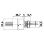52.966.00 Замок зажигания MERCURY OEM : 41072 (Osculati) TH_52.966.00_new_dis