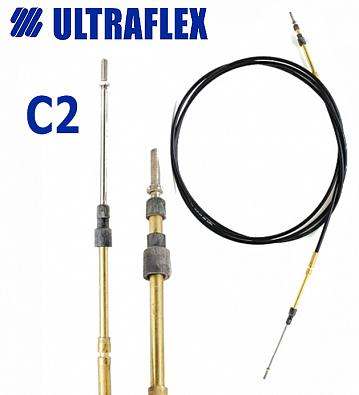 C2-10 Трос газ-реверс (2шт), 10 футов (3 м), комплект (ULTRAFLEX, ) C2-10