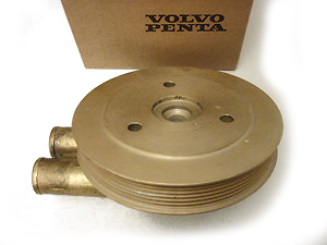 21212798 Помпа забортной воды (в cборе) для VOLVO-PENTA 3.0L (оригинал) 21212798
