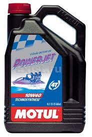 105874 Моторное масло MOTUL Power Jet 4T 10W40 для 4-х тактных гидроциклов, 4@4л 105874
