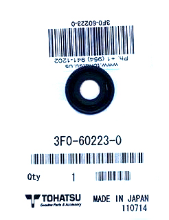 3F0-60223-0 Сальник редуктора (под помпу) для TOHATSU/MERCURY M3/5B2/MFS2A/M2.5A, 10x22x8   OEM: 3F0 3F0602230