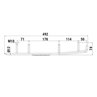 100310T Конек лыжи снегохода Arctic Cat OEM: 0703-871,1703-218, A-04-0-4-130/88-1807 100310T_5