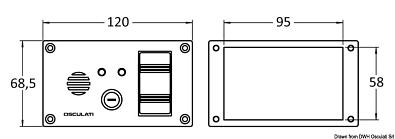 16.608.12 Панель управления трюмной помпой 12В/24В imtelex_16.608.12_5