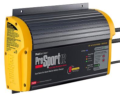 10264822 Зарядное устройство Prosport 12 Dual PFC, 12 А, 12/24 В, два зарядных выхода ("ProMariner", 299a2b6089d79f614ad4c922a2d88b8d