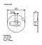 CM762145Z Анод цинковый для MERCURY 35‑300/УПОК MERCRUISER Alpha One Gen II/Bravo I/II/III   OEM: 97 CM762145Z1 миниатюра