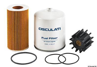 17.600.10 Service Kit, Volvo Penta D3 OEM: 21759184 (Osculati) 17.600.10