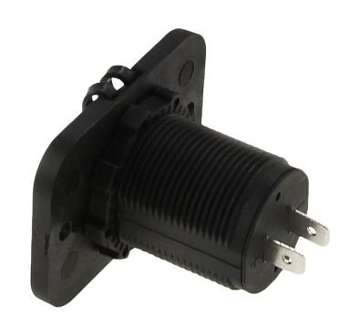 AES1118SU213 Разъем врезной USB 5В 3.1А на панели, 1x5V/1A+1x5V/2.1A (AES.Co, ) AES1118SU213_3