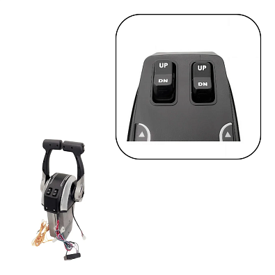 SK8M0075245-SL Пульт ДУ для Mercury спаренный, Skipper, SK8M0075245 topsports_SK8M0075245_5