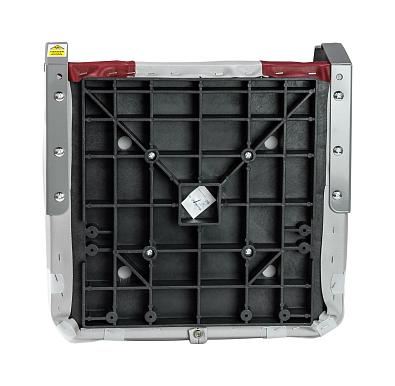 75102GR-MR Сиденье мягкое складное CLASSIC Low Back Seat, серый/красный винил sz_75102GR-MR_3