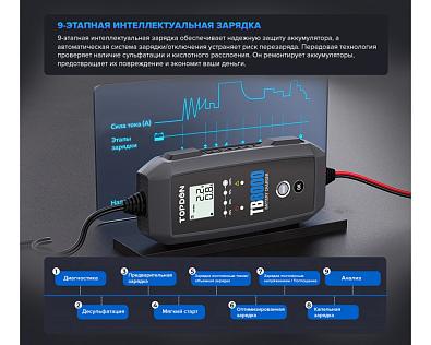 TB8000 Умное зарядное устройство TOPDON TB8000 TB8000_3