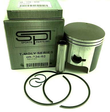 09-726-02 Поршневой комплект для снегоходов POLARIS Indy500 RMK ('97-99)/Widetrack LX ('99-10), ремо 09-726-02!