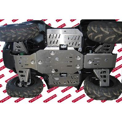 ST-1632 Защита днища для квадроциклов SUZUKI KingQuad 750, анодированный алюминий   OEM: 40.1632 (St 1632-1