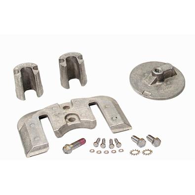 888758Q02 Комплект алюминевых анодов для MERCRUISER Bravo 1   OEM: 888758Q01, KITBRAVOIAL (Quicksilv 888758Q02