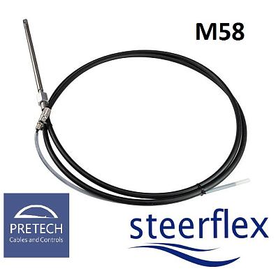 M58-14FT-MR Трос рулевой для редуктора T-67, Pretech LT, 14 футов (4.3м), (Marine Rocket) НоменклатураПрисоединенныеФайлы