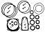 18-2623 Рем.комплект редуктора для JOHNSON/EVINRUDE V4/V6/V8   OEM: 0439141/5006373/5000411/0434516, 18-2623 миниатюра