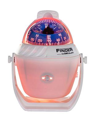 25-171-02 Компас FINDER размер 2" 5/8 (67 мм), синий/белый 25.171.02 (Osculati) 25-171-02_2