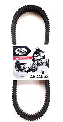 45C4553 Ремень вариатора GATES (карбон) для снегоходов POLARIS 800 (795см³) AXYS RMK/SKS, 37x1186мм  45C4553