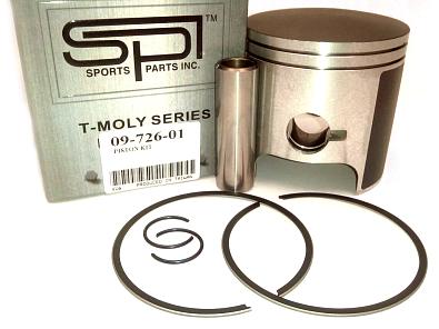 09-726-01 Поршневой комплект для снегоходов POLARIS Indy 500 RMK/Widetrack LX, ремонт +0.25мм  OEM: 0972601