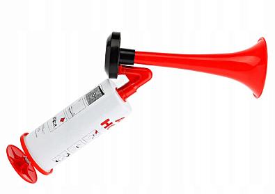 SF70623 Горн воздушный Air Horn с ручным насосом, многоразовый(Sunfine) SF70623_1
