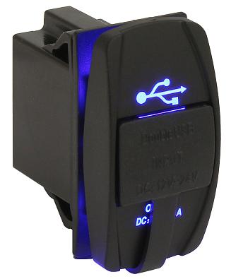 10264237 Зарядные гнезда USB в виде клавиши "Marina", 4,8 А 10264237_1