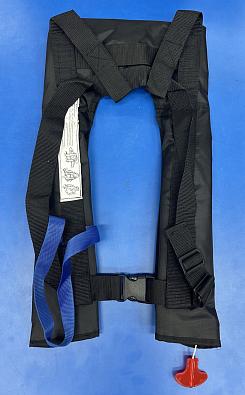 Спасательный жилет автоматический "SEA-PRO" черный, для людей весом до 150 кг photo_2024-03-12_15-44-53