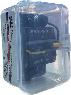 Автоматический предохранитель 60А, 12В/24В, (Sea-Pro) SP60A_3