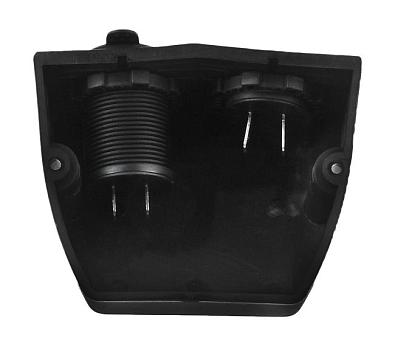 AES121440UV Разъем USB 2x5V/1+2.1А и цифровой вольтметр для крепления на панель (AES.Co, ) AES121440UV_3