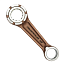 SK650-11650-00-SL Шатунная сборка Skipper для Yamaha 9.9-15 topsports_SK650-11650-00_2 миниатюра