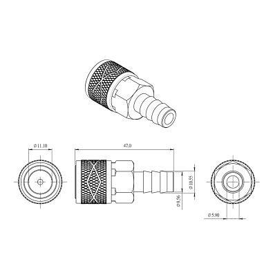 SK-7084-SL Коннектор топливный на бак для Suzuki topsports_SK-7084_5