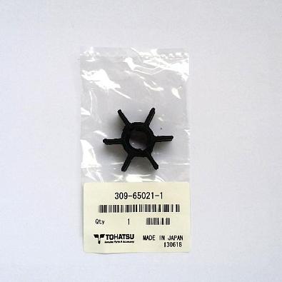 309-65021-1 Крыльчатка охлаждения для TOHATSU/JOHNSON 2.5/3.5   OEM: 309650211/0114812 (оригинал) 309-65021-1 (1)