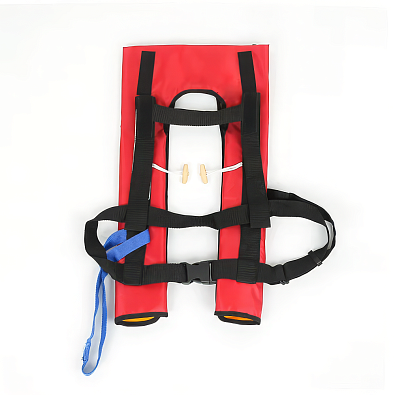 SK-DHI-004-OS-SL Жилет спасательный автоматический Skipper DHI-004 Red, One Size topsports_SK-DHI-004-OS_3