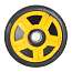 04-1141-28 Ролик трака KIMPEX 298972 для SKI-DOO, Ø141мм   OEM: 503191312/503191313/503191316/503191 04-1141-28 миниатюра