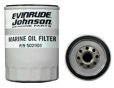 0502901 Фильтр масляный для MERCRUISER/OMC/VOLVO-PENTA 5.0-8.2L  OEM: 16595Q/ 881126K01, 18-7876, 38 0502901