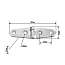 SF31004S Петля узкая 102х26х4,5мм SUNFINE SF31004S_1 миниатюра
