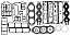 6G5-W0001-A3-T Комплект прокладок для YAMAHA 150-200   OEM: 6G5-W0001-02  6G5-W0001-A3 миниатюра