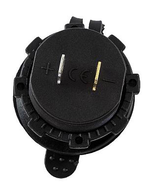 AES1118SUV Разъем врезной USB 2x5V/2.1+2.1А и цифровой вольтметр 5-30V (AES.Co, ) AES1118SUV_3