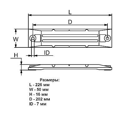 CM06411ZW1Z Анод цинковый для HONDA  75-225 л.с.   OEM: 06411-ZW1-000/06411-ZW1-010/06411-ZW1-020 (M CM06411ZW1Z1