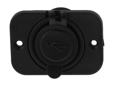 AES1118SU213 Разъем врезной USB 5В 3.1А на панели, 1x5V/1A+1x5V/2.1A (AES.Co, ) AES1118SU213_2