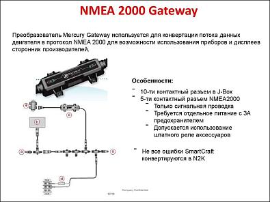 8M0165589 (8M0105243) Адаптер-переходник NMEA 2000 Gateway   OEM: 84-8M0065207/8M0065208/8M0105243 ( 8M0165589_2