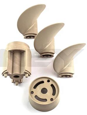 NEY58100-89L60-019 Винт гребной композитный NEY для Suzuki 8-20, 8-20,x3x9 1/4"x10"  _0132