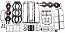 6G5-W0001-A3-T Комплект прокладок для YAMAHA 150-200   OEM: 6G5-W0001-02  6G5-W0001-A3! миниатюра