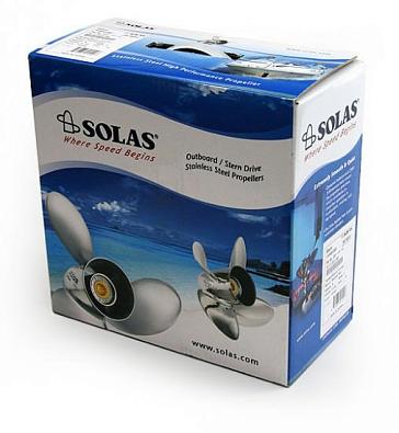 3431-130-21 Гребной винт SOLAS New Saturn для моторов 60-140л.с., 3x13x21, нержавеющая сталь   OEM: 3431-130-21MF