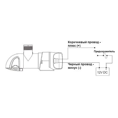 SFBP1-G800-14C Насос осушительный низкопрофильный 800GPH 14С Series 12В tm_SFBP1-G800-14C_4