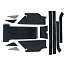 012-222BLK Нескользящий коврик для гидроциклов YAMAHA SuperJet 700 ('95-16) (WSM) 012-222BLK-1 миниатюра
