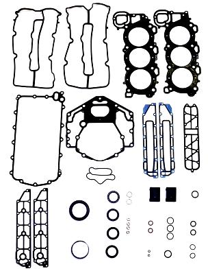 6P2-W0001-01 Комплект прокладок для YAMAHA F200/F225/F250 ('06-15)   OEM: WSM 500-365 (оригинал) 6P2W00010100