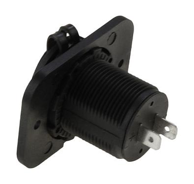 AES1118SU113 Разъем врезной USB 5В 3.1А на панели, 1x5V/1A+1x5V/2.1A (AES.Co, ) AES1118SU113_3