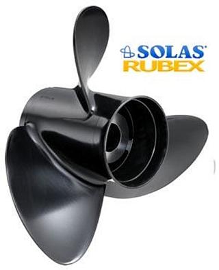 9411-133-17 Гребной винт SOLAS Rubex 3 для 40-140 л.с., 3x13-1/4x17, 3-лопасти, требуется втулка Rubex Al